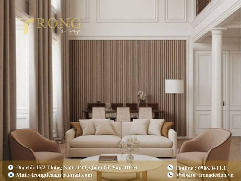 Sự kết hợp hoàn hảo giữa nét cổ điển và phong cách tối giản.