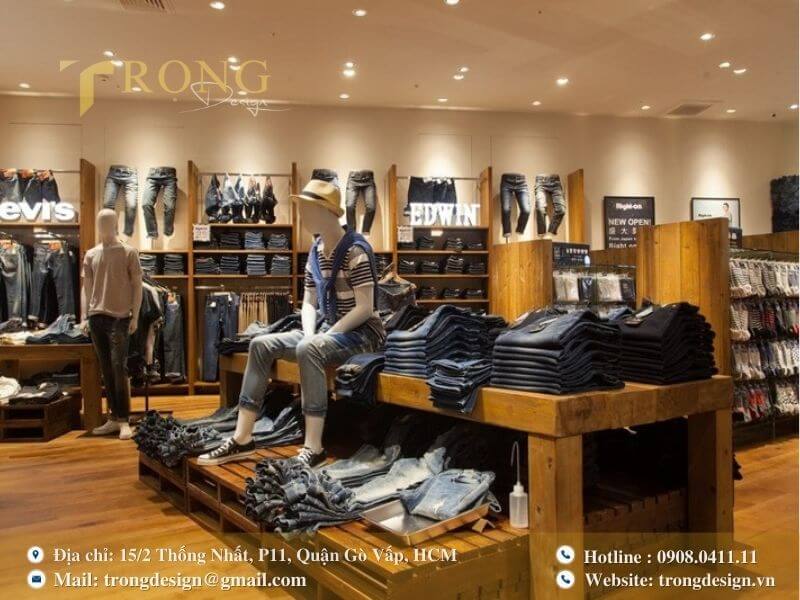 Chuyên về quần jeans với phong cách denim cổ điển.