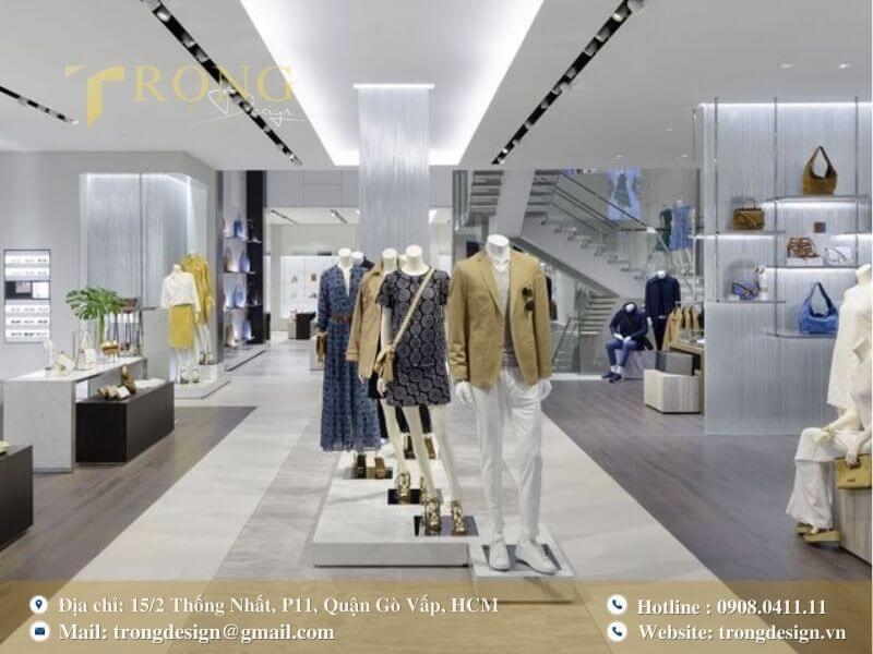 Cần chú ý gì trong thiết kế thi công shop thời trang Cần Thơ