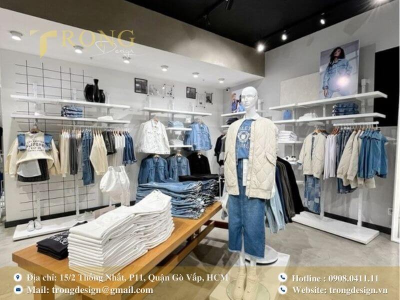 Phong cách trẻ trung, cá tính với các trang phục từ chất liệu denim.