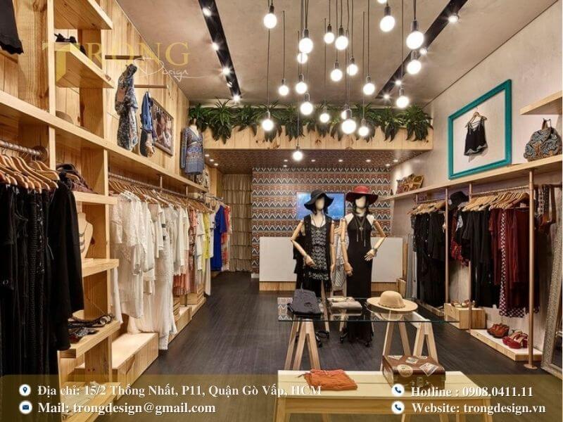 Phong cách bohemian lãng mạn, ấm áp với nội thất gỗ mộc mạc.