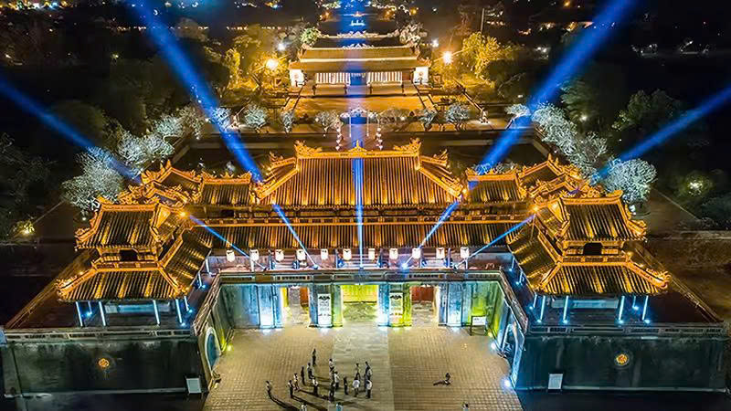 thiết kế chiếu sáng công trình kiến trúc cổ