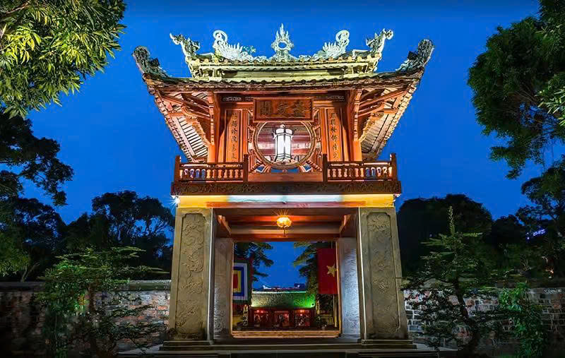 thiết kế chiếu sáng công trình kiến trúc cổ