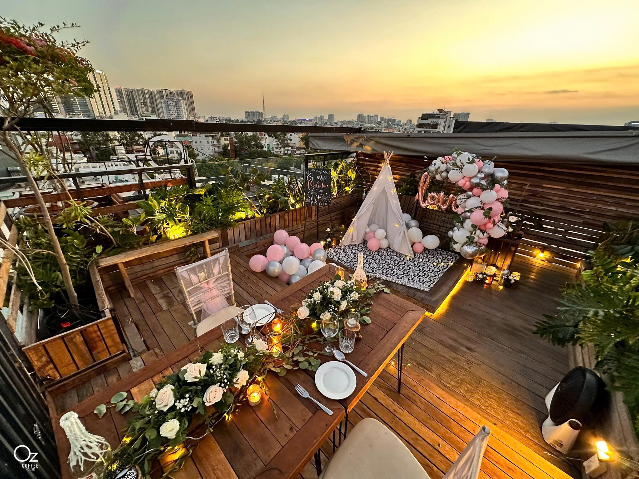 quán cafe phòng riêng cho 2 người