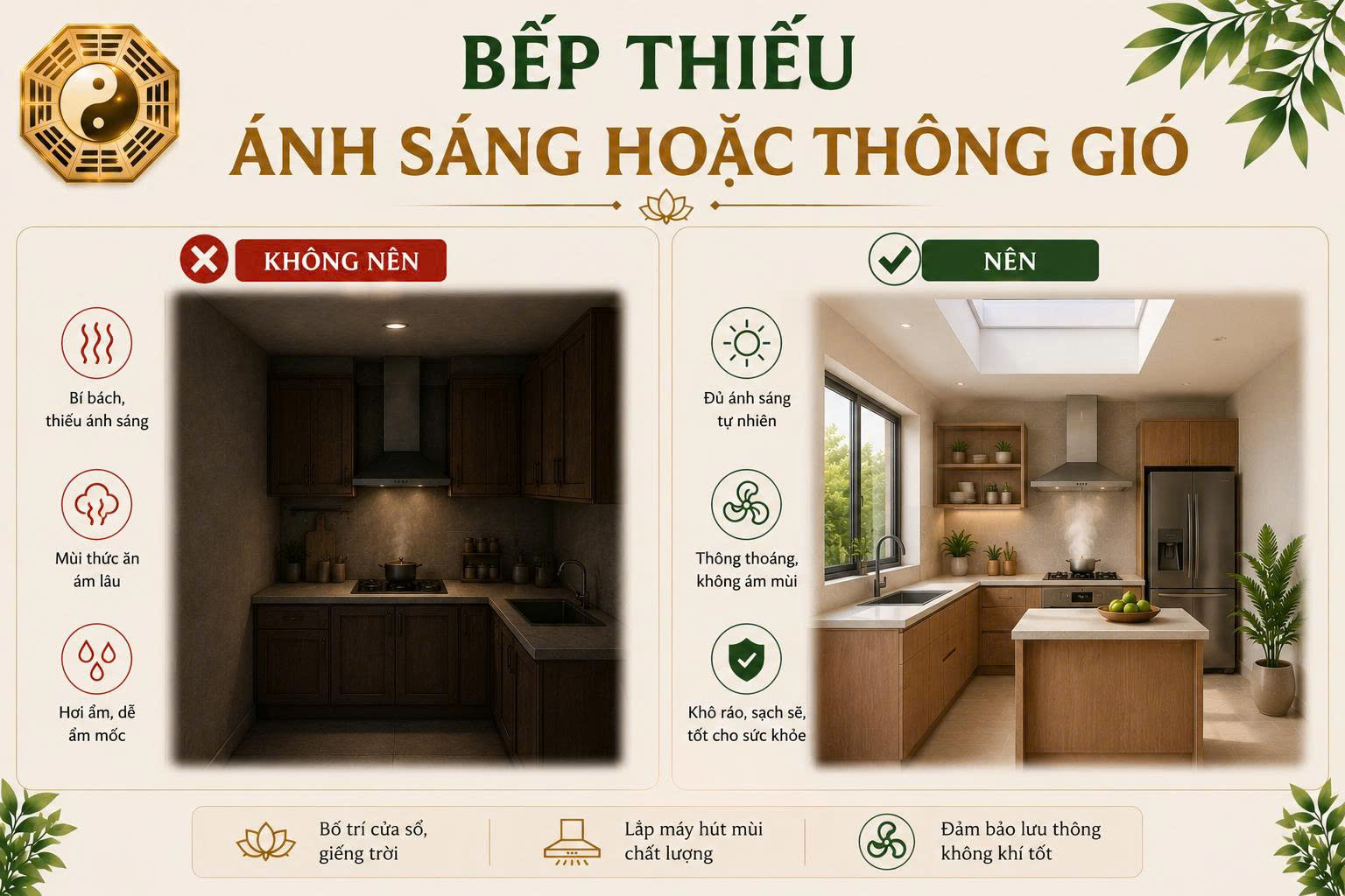 phong thủy nhà bếp