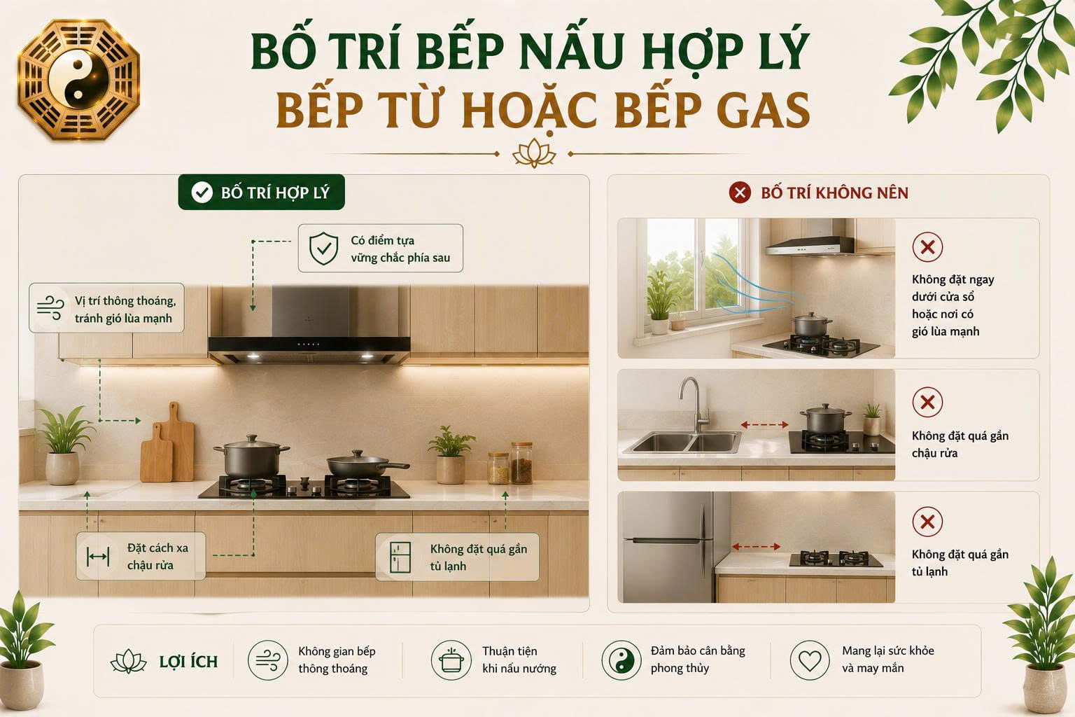 phong thủy nhà bếp