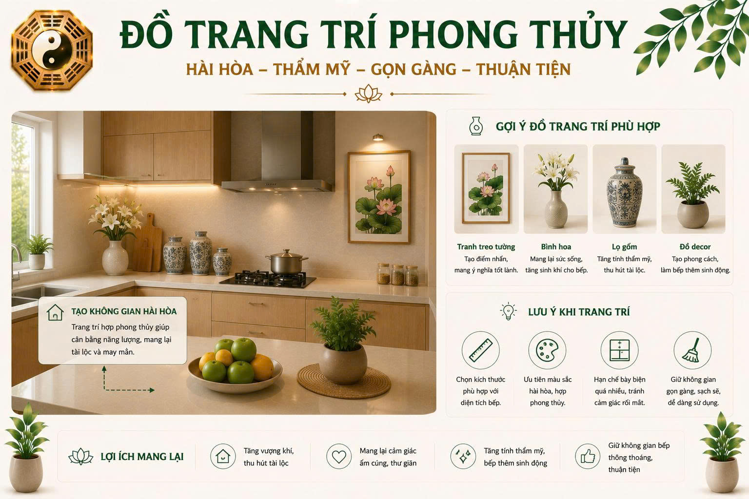 phong thủy nhà bếp