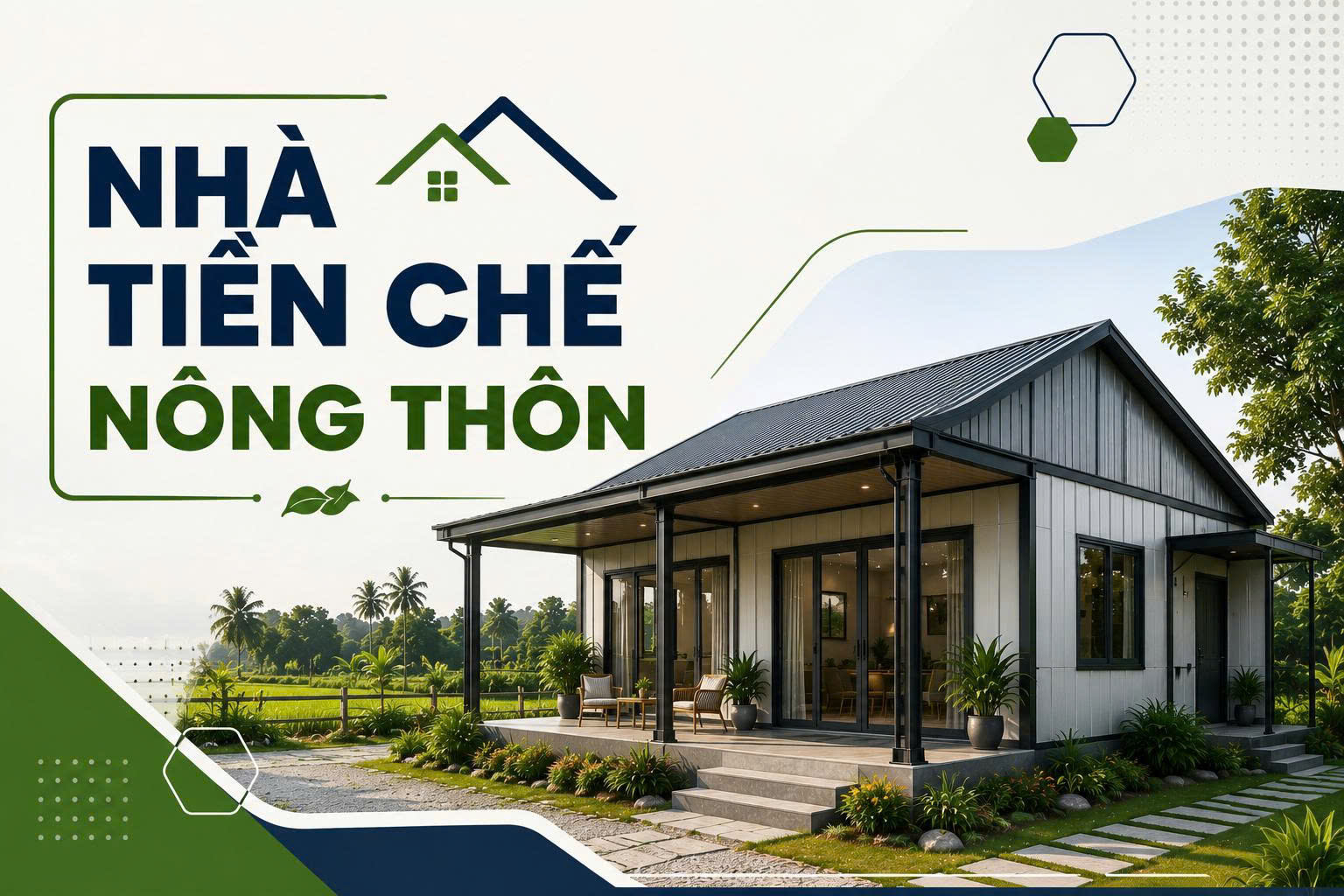 nhà tiền chế nông thôn