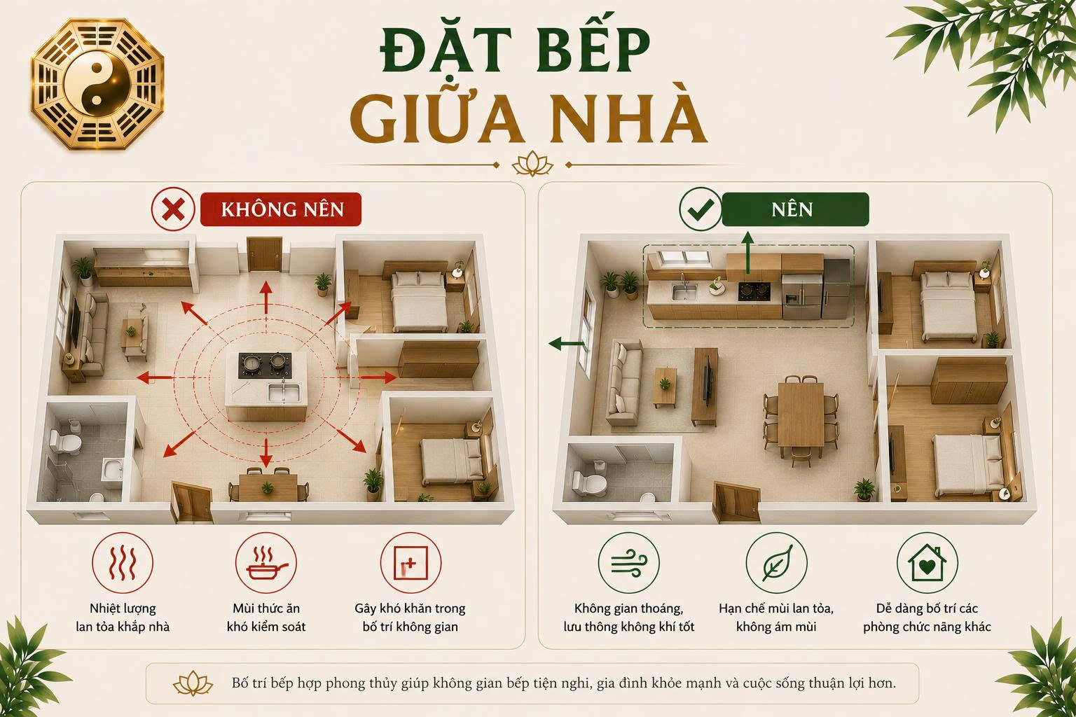 phong thủy nhà bếp