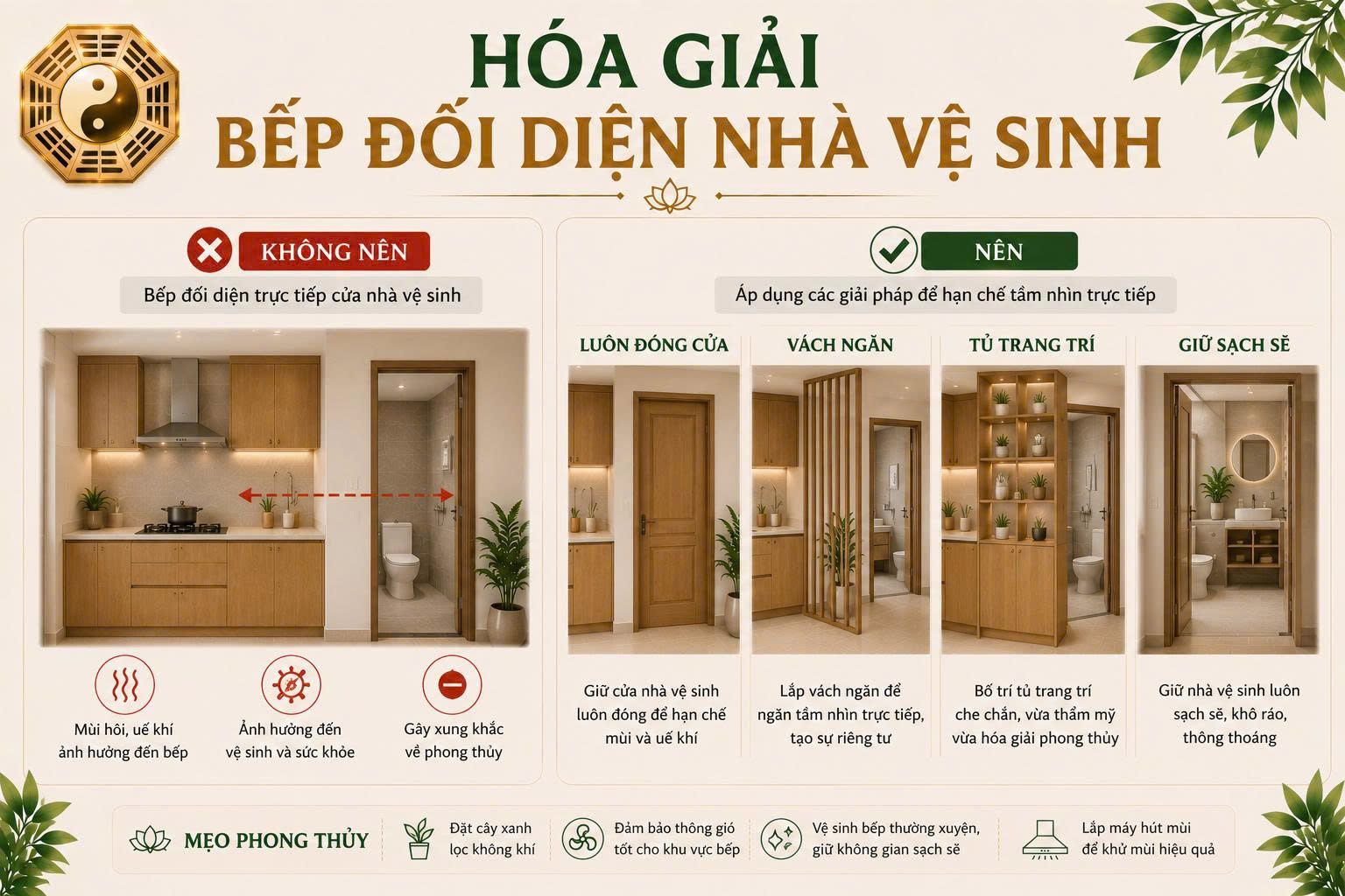phong thủy nhà bếp