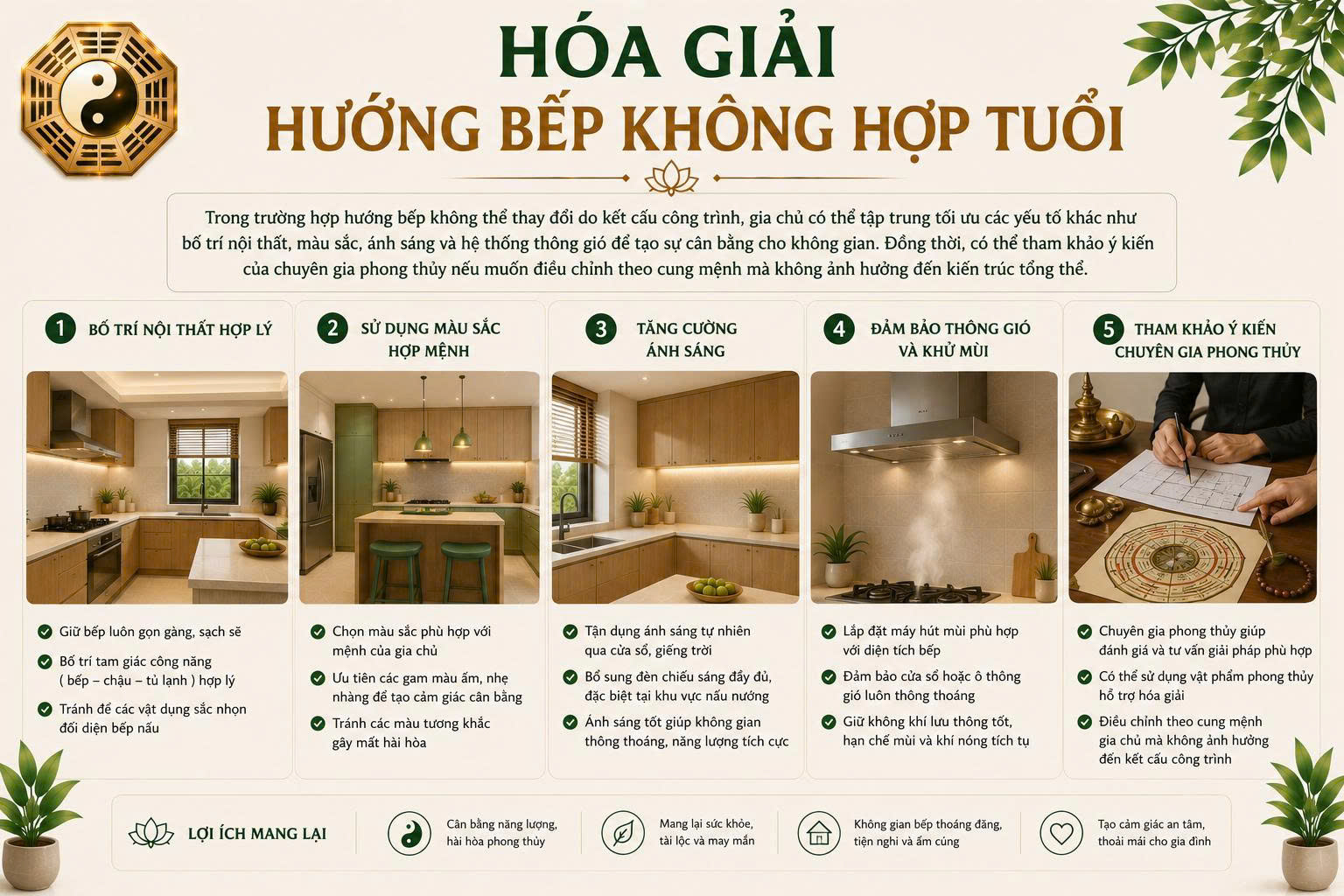 phong thủy nhà bếp