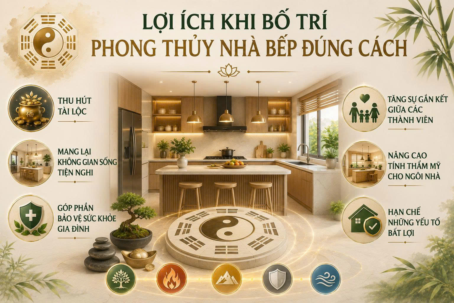 phong thủy nhà bếp