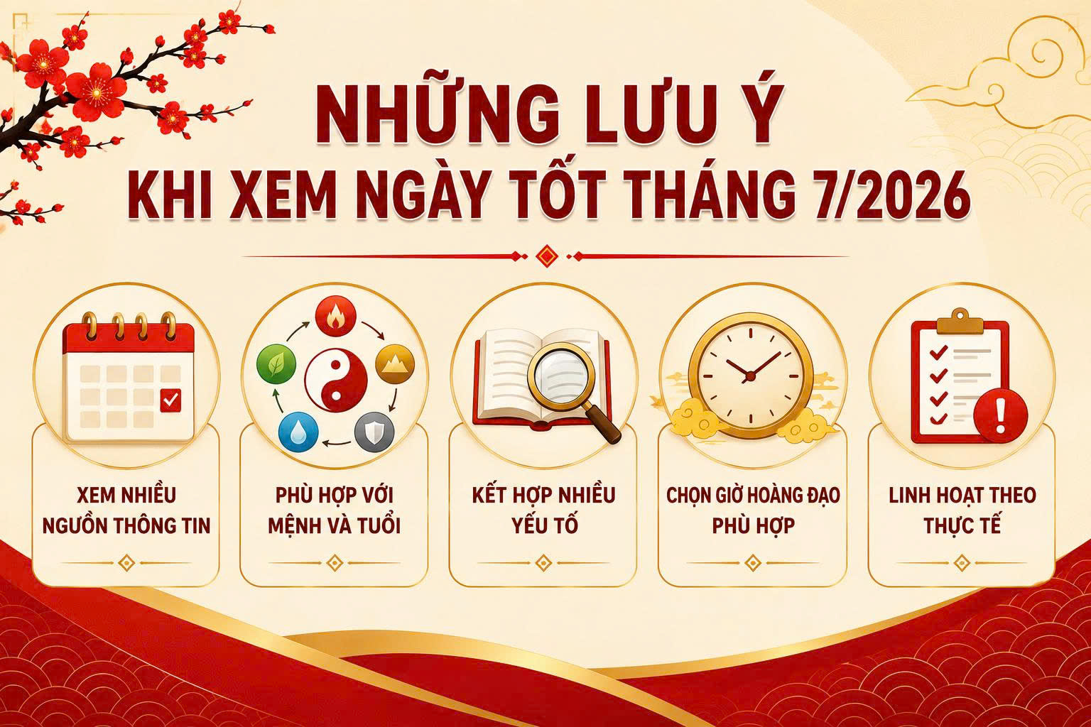 ngày tốt tháng 7