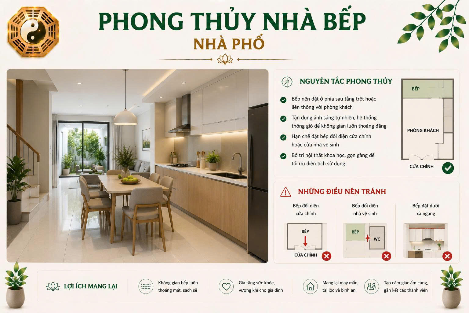 phong thủy nhà bếp