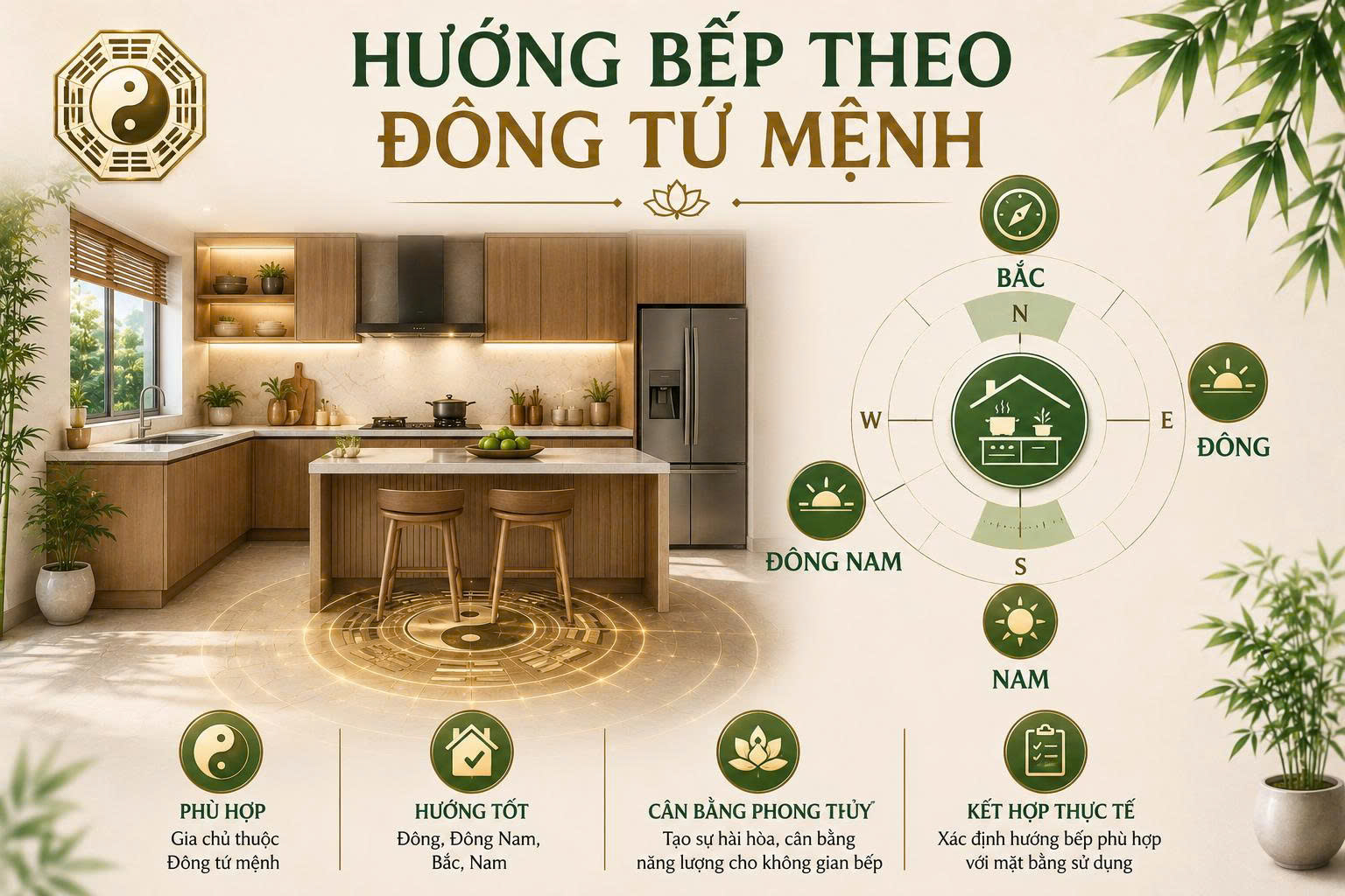 phong thủy nhà bếp