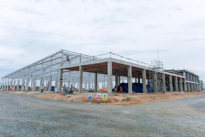 Thiết kế thi công nhà xưởng Hậu Giang
