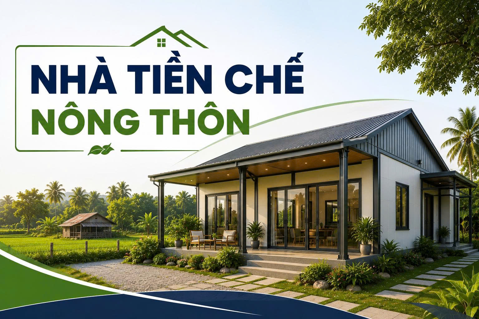 nhà tiền chế nông thôn